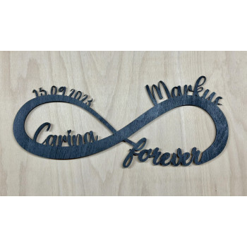 Personalisiertes Infinity ♾️ Motiv - Eine zeitlose Erinnerung